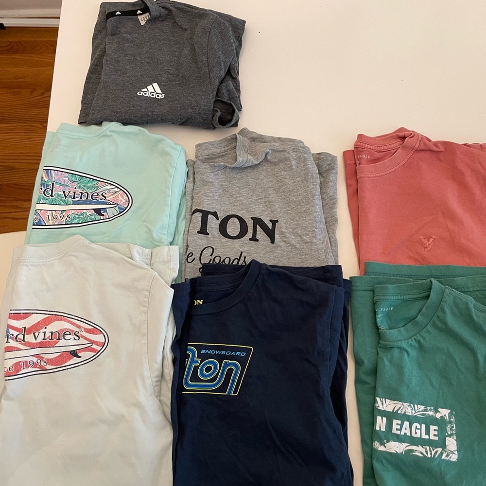 Lot of boys/men tshirts (x7)